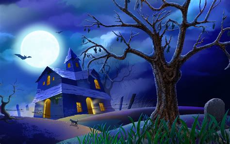 Halloween Night wallpaper | holidays | Wallpaper Better