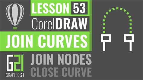 How to Use Join Curves All Options in Corel Draw Tutorial L53 آموزش