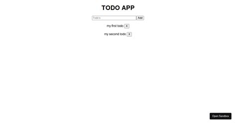 Todo Redux Toolkit Codesandbox