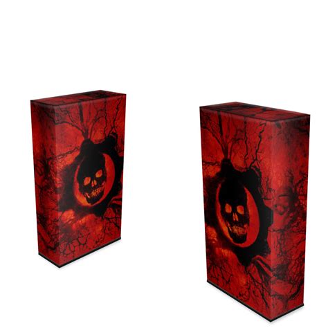 Capa Xbox Series S Anti Poeira Gears Of War Skull Pop Arte Skins