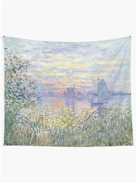 Claude Monet Soleil Couchant Sur La Seine Lavacourt Sunset On