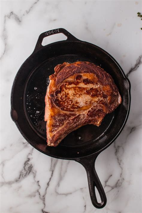 Perfect Pan Seared Ribeye Steaks Girl Carnivore