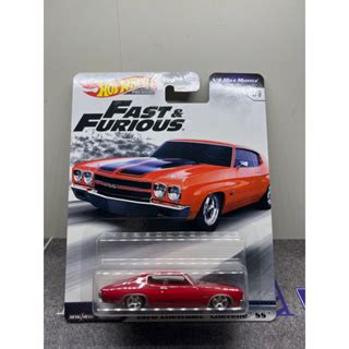 全新未拆 美版 風火輪 Hot Wheels 玩命關頭 雪佛蘭 Chevrolet chevelle ss 膠胎 蝦皮購物