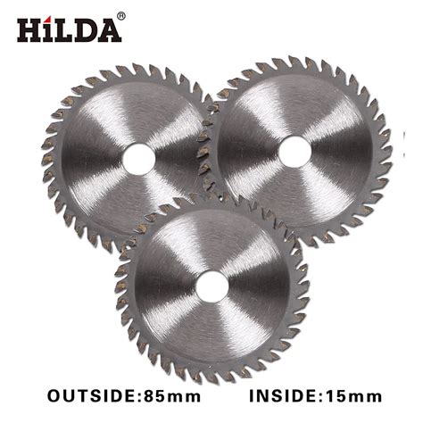 HILDA TCT Tungsten Carbide Mini Circular Saw Blade 24T For Wood Cutting