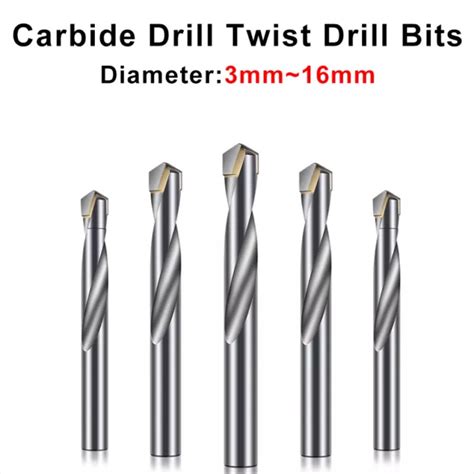 Tungsten Carbide Tip Tct Drill Bits Twist Drill Bit For Stainless Steel