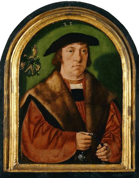 Portrait Diptych by Bartholomäus Bruyn the Elder 1493 1555 1528