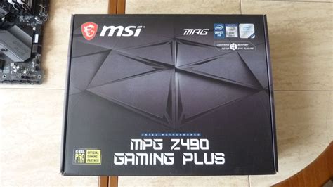 Материнская плата MSI MPG Z490 GAMING PLUS (LGA1200, ATX) — купить в ...