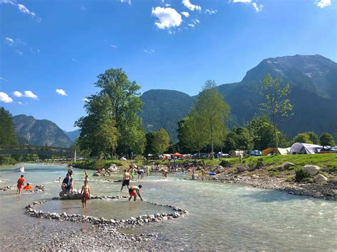 Camping Aan De Rivier In Oostenrijk Grubhof Salzburger Land