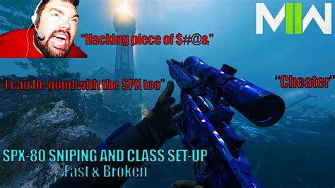 The Most Broken Sniper In Mwii Spx Sniping Class Setup Youtube