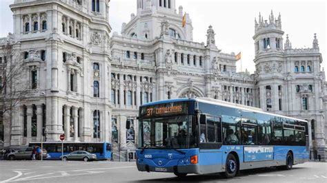 Viajar en autobús será gratis en Madrid