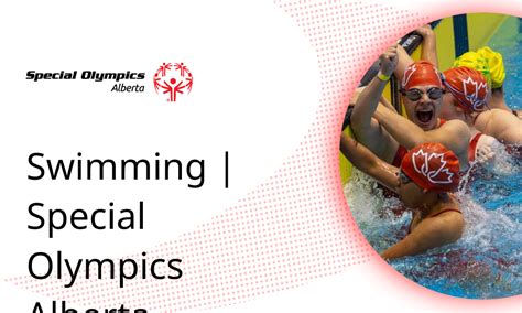 Swimming | Special Olympics Alberta