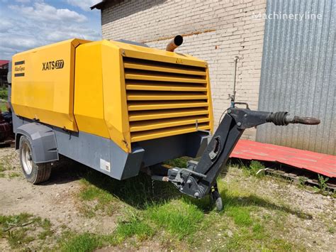 Atlas Copco Xats Mobile Compressor For Sale Poland D Br Wka Stany