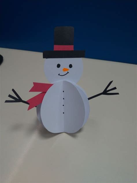 Boneco De Neve De Papel - Boneco de neve de papel | Boneco de neve, Neve, Artes