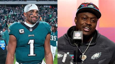 Eagles A J Brown Vehemently Denies Heated Jalen Hurts Debate Had