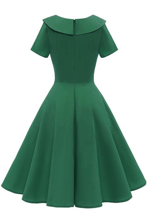 Green Peterpans Collar Vintage 1950s Dress Artofit