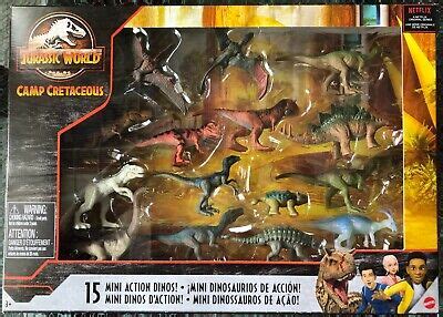 15 Jurassic World Camp Cretaceous Mini Action Dinos Indominus Bumpy