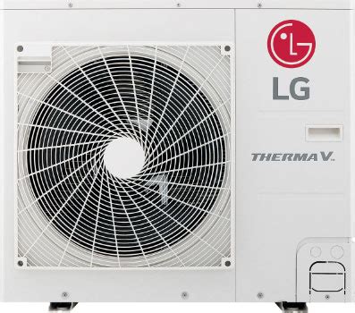 Effizient heizen mit der Luft Wasser Wärmepumpe LG Therma V R32 Split