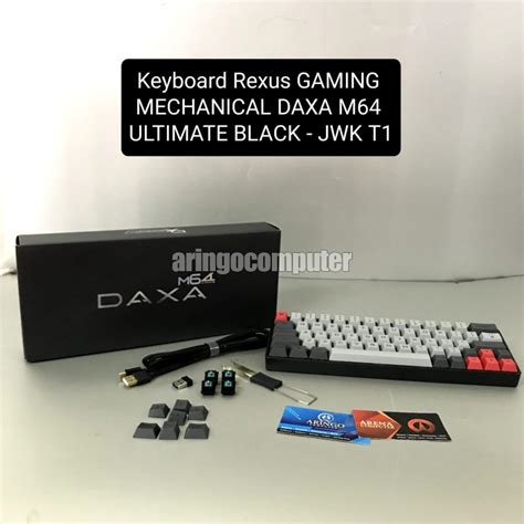 Jual Keyboard Rexus Gaming Mechanical Daxa M Ultimate Black Blue