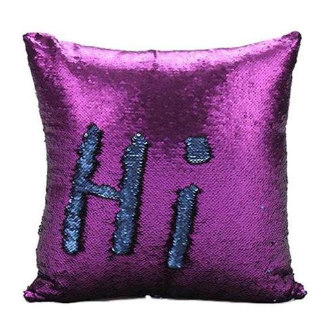 Magic Sequin Pillow Case Linen Pillow Cases Decorative Pillow Cases