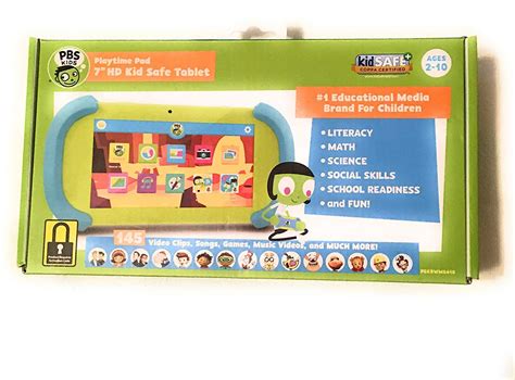 Ematic Pbs Kids Playtime Pad 7 Hd Touchscreen Kid Safe Tablet Live