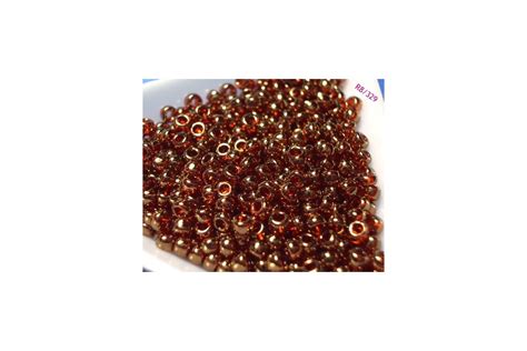 Toho Seed Beads Round 80 Gold Lustered African Sunset 5g