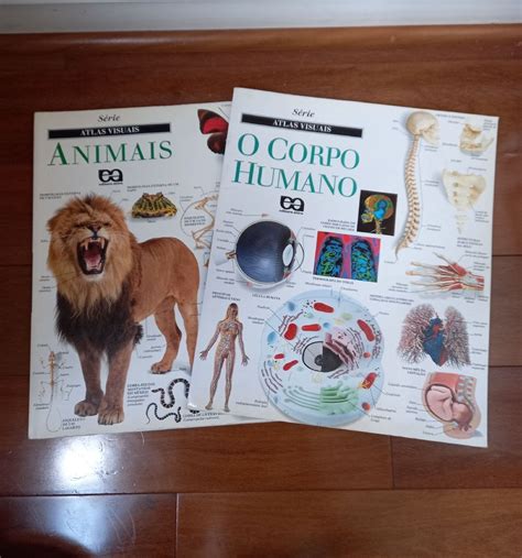 Enciclop Dia Do Corpo Humano E Animais Livro Editora Atica Usado