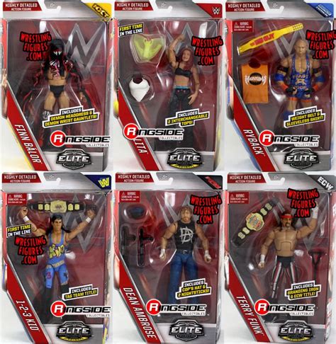 WWE Elite 41 Complete Set Of 6 Wwe Elite Wwe Figures Wwe