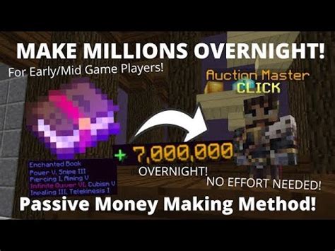 Make Millions In Minutes Best Money Making Method For Early Mid Game