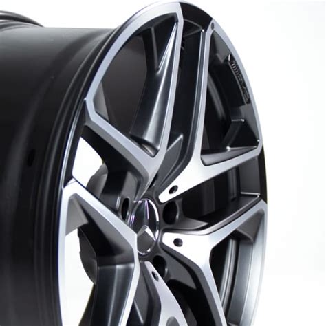 Amg Inch Gle V Rims Black Double Spoke Genuine A