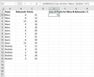 SUMIF vs. SUMIFS in Excel: What's the Difference?