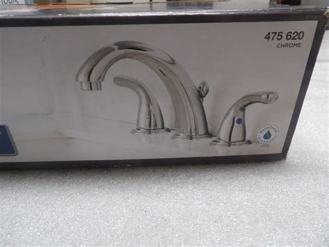 Glacier Bay 475 620 Builders 2 Handle Bathroom Sink Faucet Chrome Read 6925699951225 Ebay