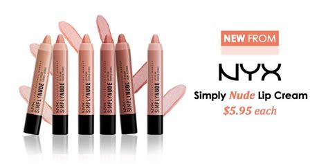 NYX Simply Nude Lip Creams Are Simply Sensational Cosmetic Capital