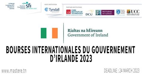 Bourses D Tudes Du Gouvernement D Irlande