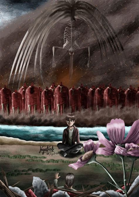The Rumbling Attack On Titan Colored
