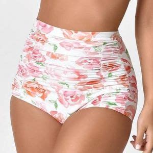 Unique Vintage Swim Nwt Unique Vintage Floral Monroe Bikini Bottom