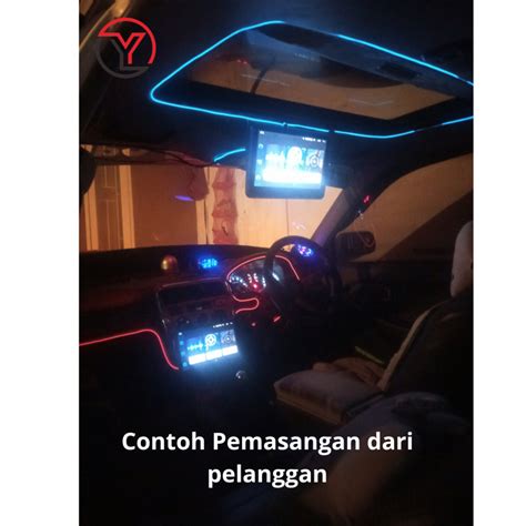 Jual Lampu Ambient Ambience Interior Mobil Led Neon Meter V Light