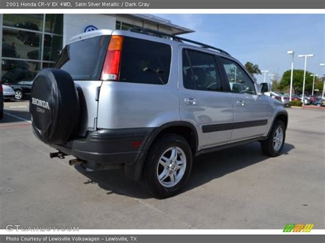 2001 Honda Cr V Ex 4wd In Satin Silver Metallic Photo No 71448335