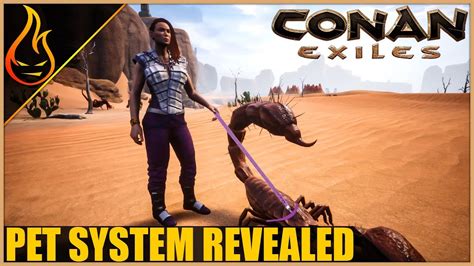 Pet Taming System Revealed Conan Exiles 2018 Youtube