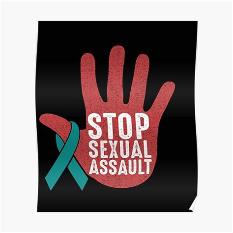 Sexual Assault Awareness Posters Redbubble