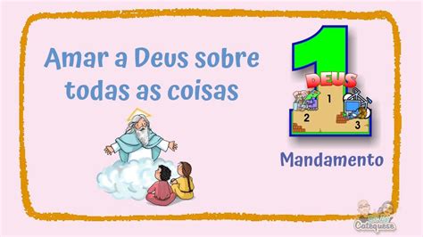 Os Dez Mandamentos Primeiro Mandamento Desenhos B Blicos