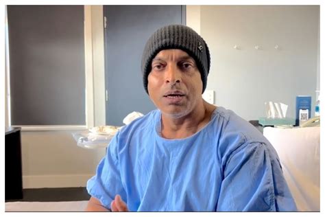 Shoaib Akhtar Shares Emotional Video From Hospital Bed Says Im In