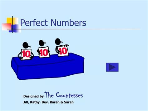 Ppt Perfect Numbers Powerpoint Presentation Free Download Id1112252