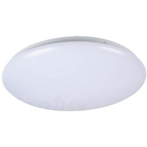 Plafonnier Led W D Tecteur Tanche Ip Lm Mm Rond Blanc