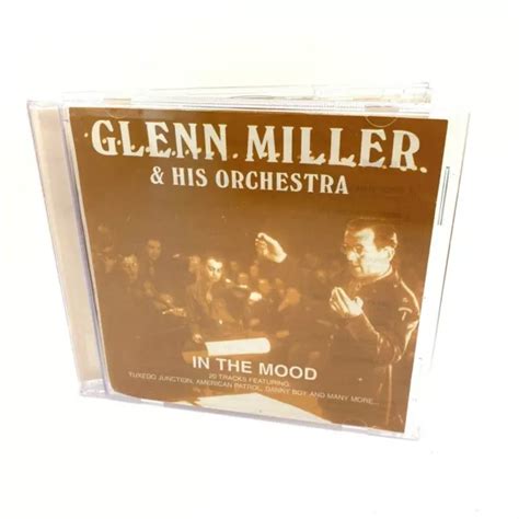 CD GLENN MILLER His Orchestra In The Mood Album Musique 1995 EUR 4 65