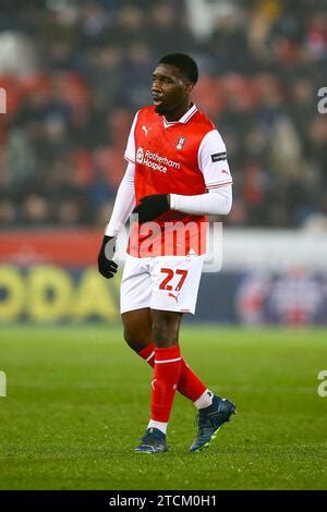 Christ Tiehi Of Rotherham United During The Sky Bet Championship