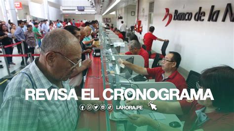 Cronograma De Pagos Para Cobrar Los Sueldos Y Pensiones Del Sector