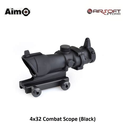 4x32 Combat Scope Black Airsoft Store