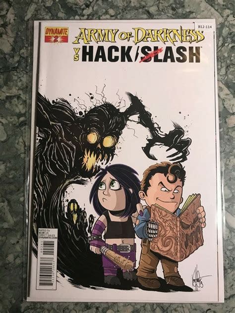 Army Of Darkness Vs Hackslash 2 2013 Variant Grade 92 Dynamite Comic B12 114 Ebay