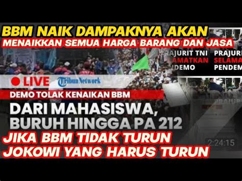 KOL PURN SUGENG WARAS LAWAN TERUS KENAIKAN BBM TNI POLRI HARUS