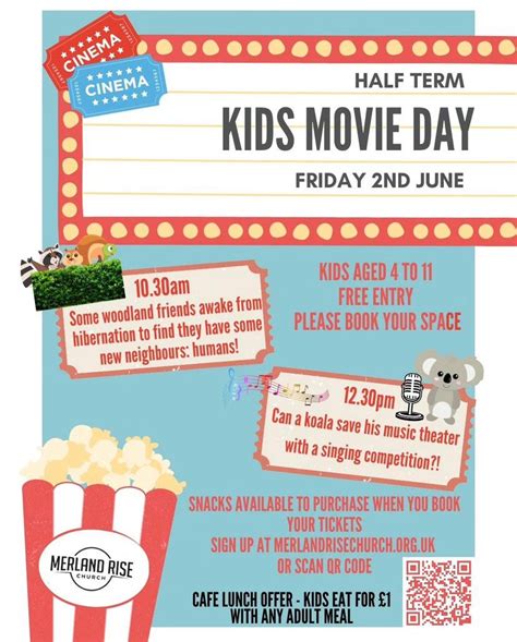 Epsom And Ewell Families Merland Rise Kids Movie Day